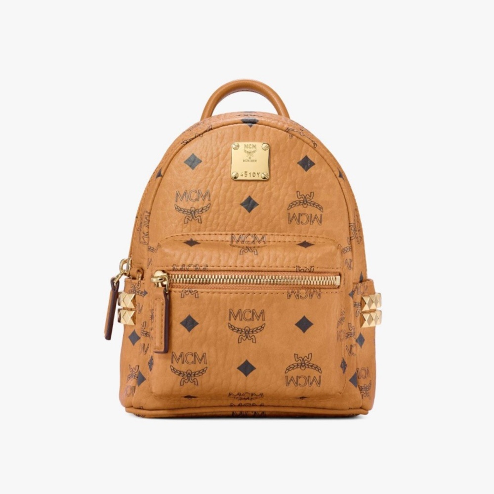 STARK BEBE BOO SIDE STUDS BACKPACK IN VISETOS (Mini size)